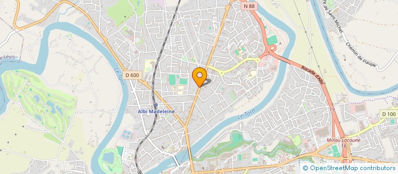 localisation de l'entreprise MONSIEUR PIERRE RUTKOWSKI  ALBI