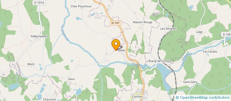 localisation de l'entreprise MONSIEUR PIERRE RUVEN à CHAMBORET