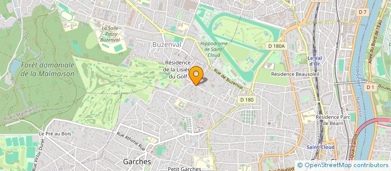 localisation de l'entreprise MONSIEUR PIERRE SABAS à GARCHES