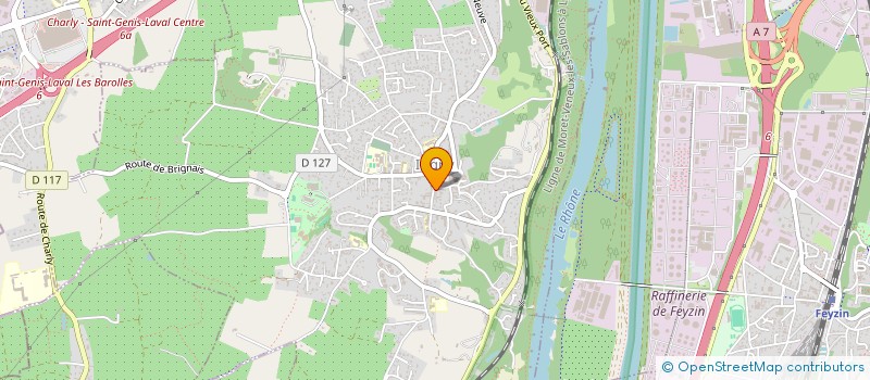 localisation de l'entreprise MONSIEUR PIERRE SABATIER à IRIGNY