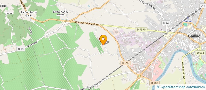 localisation de l'entreprise MONSIEUR PIERRE SABATIER à GAILLAC