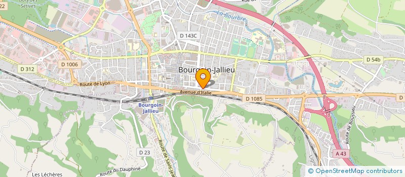localisation de l'entreprise MONSIEUR PIERRE SABIAC à BOURGOIN-JALLIEU