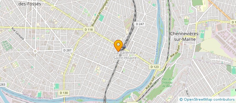 localisation de l'entreprise MONSIEUR PIERRE SADE  SAINT-MAUR-DES-FOSSES