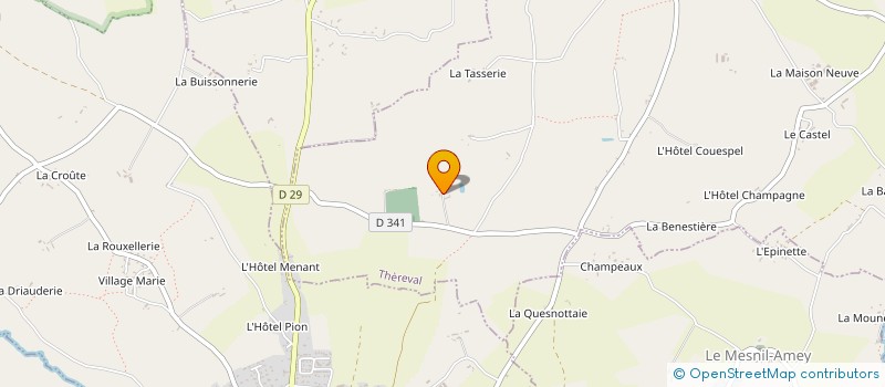 localisation de l'entreprise MONSIEUR PIERRE SAINT à MARIGNY-LE-LOZON