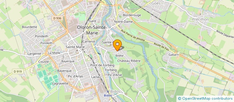 localisation de l'entreprise MONSIEUR PIERRE SAINT-CRICQ DIT LOMPRE à OLORON-SAINTE-MARIE