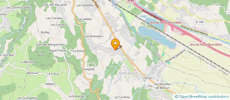 localisation de l'entreprise MONSIEUR PIERRE SAINT-DENIS  DOMANCY