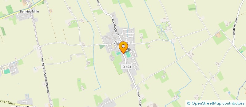 localisation de l'entreprise MONSIEUR PIERRE SAINT-MAXENT  WARHEM