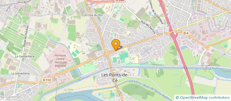 localisation de l'entreprise MONSIEUR PIERRE SAINT-VAL à LES PONTS-DE-CE