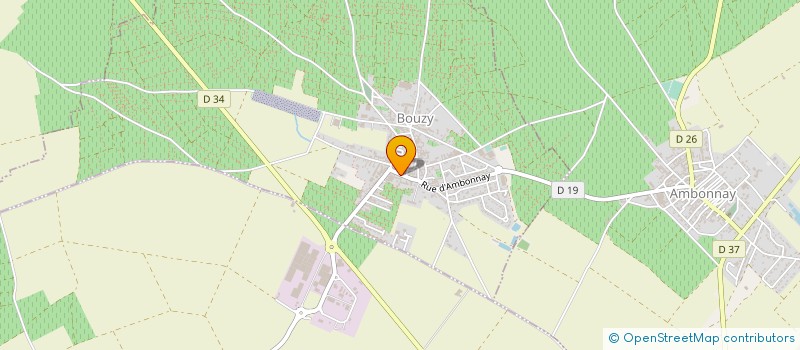 localisation de l'entreprise MONSIEUR PIERRE SAINZ  BOUZY