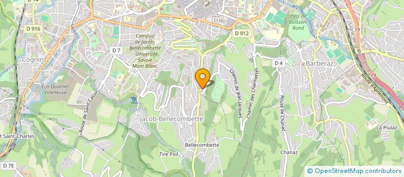 localisation de l'entreprise MONSIEUR PIERRE SALAUN à CHAMBERY
