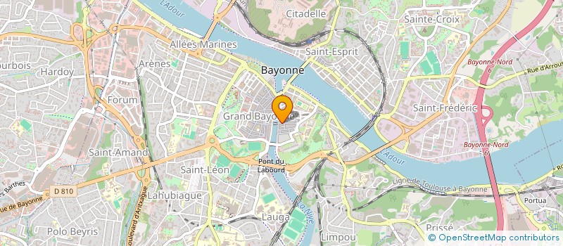 localisation de l'entreprise MONSIEUR PIERRE SALLAGOITY  BAYONNE