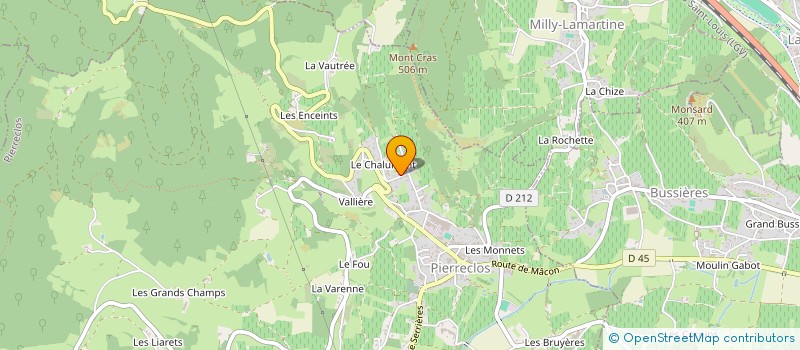 localisation de l'entreprise MONSIEUR PIERRE SALOMON à PIERRECLOS