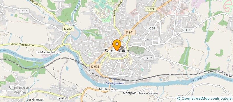 localisation de l'entreprise MONSIEUR PIERRE SALOMON à SAINT-JUNIEN