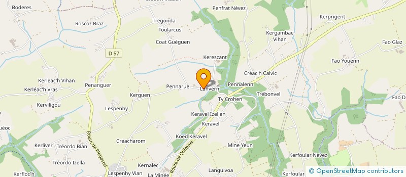 localisation de l'entreprise MONSIEUR PIERRE SALOU  PLONEOUR-LANVERN