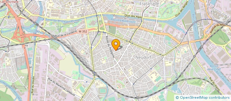 localisation de l'entreprise MONSIEUR PIERRE SALVA à STRASBOURG