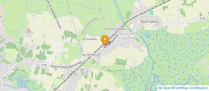 localisation de l'entreprise MONSIEUR PIERRE SALVA à NOTRE-DAME-DE-RIEZ