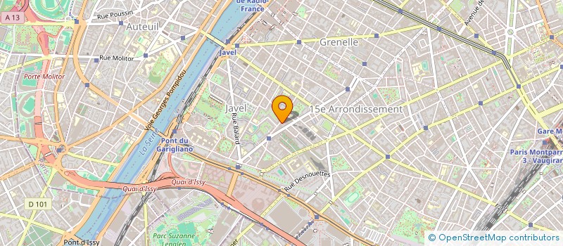 localisation de l'entreprise MONSIEUR PIERRE SALVADORI  PARIS