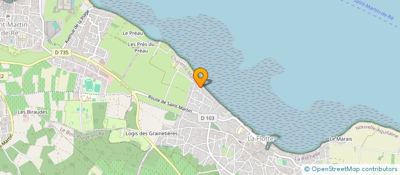 localisation de l'entreprise MONSIEUR PIERRE SALVIAC  LA FLOTTE