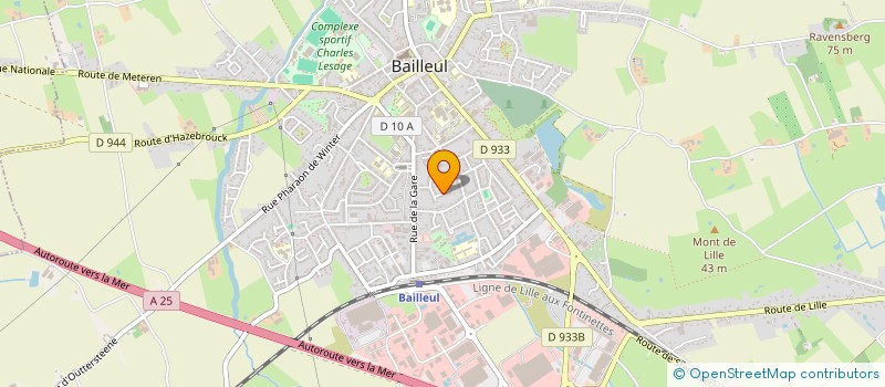 localisation de l'entreprise MONSIEUR PIERRE SAMAIN à BAILLEUL