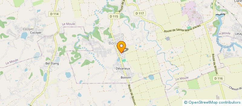 localisation de l'entreprise MONSIEUR PIERRE SAMBIN à LE MOULE