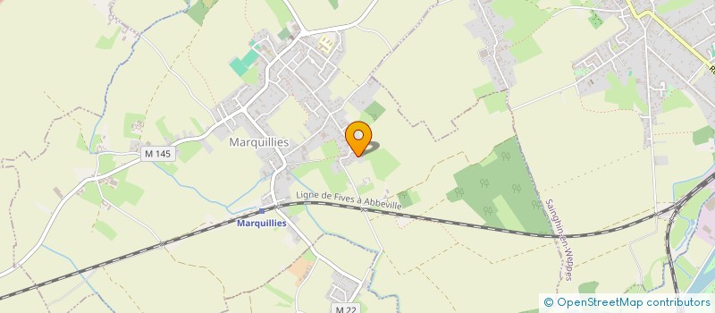 localisation de l'entreprise MONSIEUR PIERRE SAMIEZ  MARQUILLIES