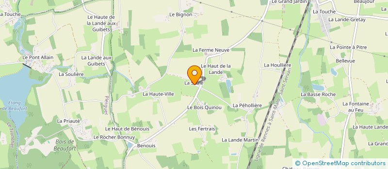 localisation de l'entreprise MONSIEUR PIERRE SAMSON à BAGUER-MORVAN