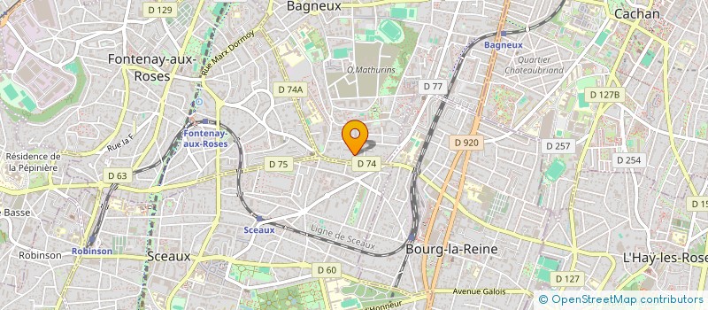 localisation de l'entreprise MONSIEUR PIERRE SAMSON à BAGNEUX