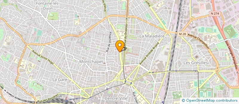 localisation de l'entreprise MONSIEUR PIERRE-SAMUEL FOURNIER à DIJON