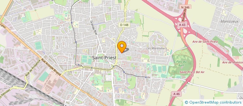 localisation de l'entreprise MONSIEUR PIERRE SANCHEZ à SAINT-PRIEST