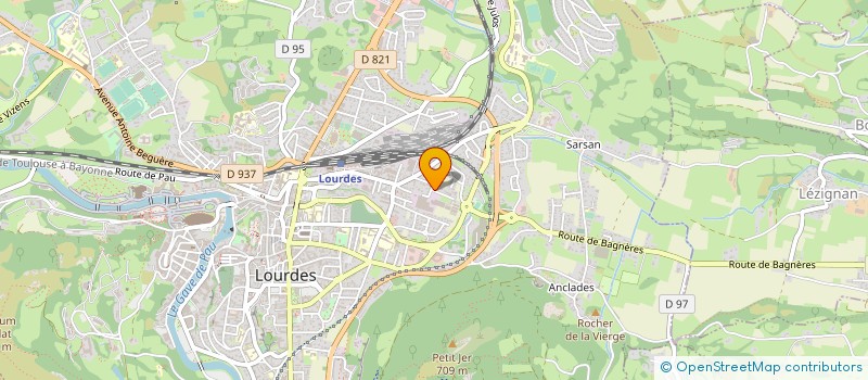 localisation de l'entreprise MONSIEUR PIERRE SANCHEZ à LOURDES