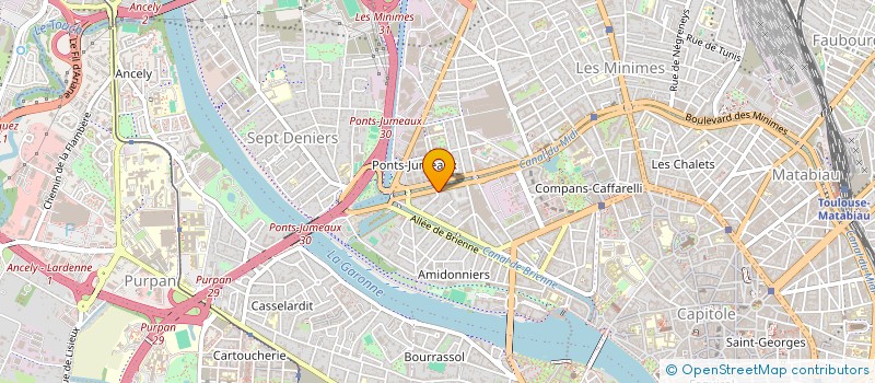 localisation de l'entreprise MONSIEUR PIERRE SANCON  TOULOUSE