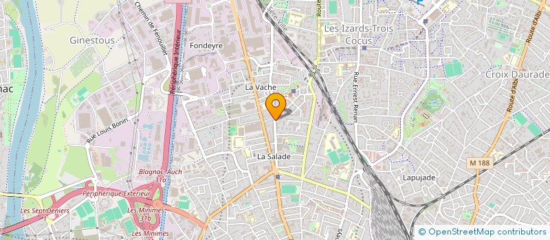 localisation de l'entreprise MONSIEUR PIERRE SAND à TOULOUSE