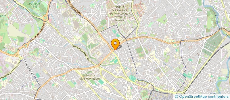localisation de l'entreprise MONSIEUR PIERRE SANFILIPPO à MONTPELLIER