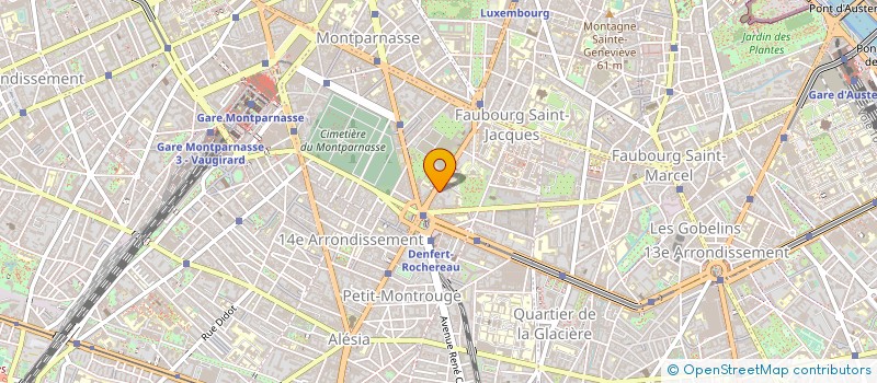 localisation de l'entreprise MONSIEUR PIERRE SANGLADE  PARIS