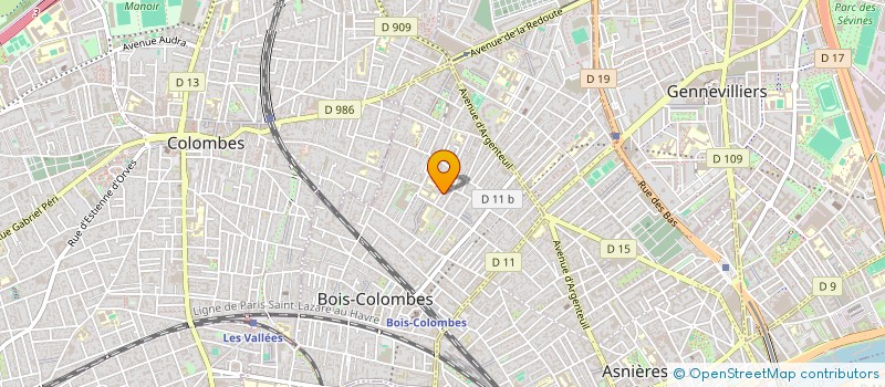 localisation de l'entreprise MONSIEUR PIERRE SANGLIER à BOIS-COLOMBES