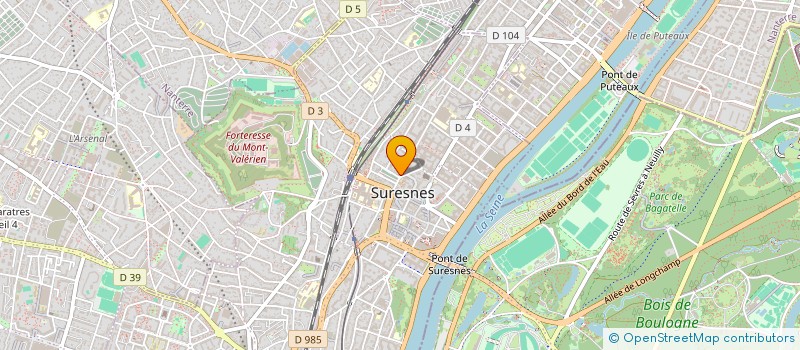 localisation de l'entreprise MONSIEUR PIERRE SANTAMARIA à SURESNES
