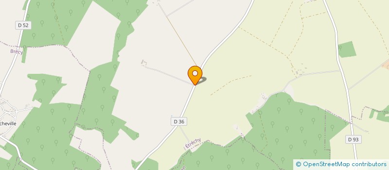 localisation de l'entreprise MONSIEUR PIERRE SARREAU  ETRECHY