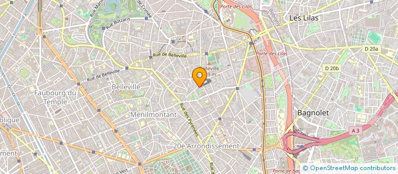 localisation de l'entreprise MONSIEUR PIERRE SARTOUX  PARIS