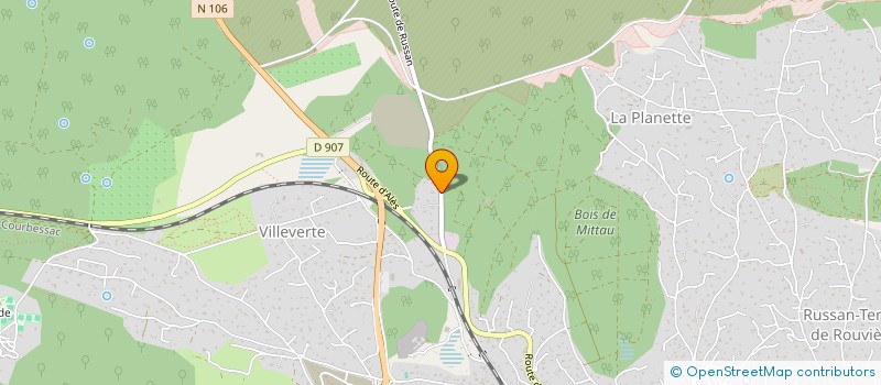 localisation de l'entreprise MONSIEUR PIERRE SAURET à NIMES