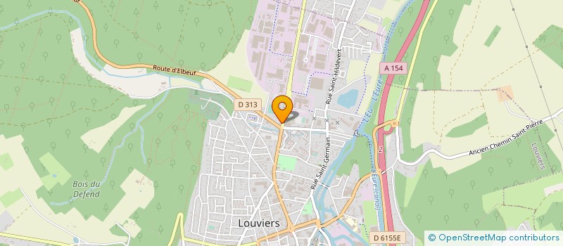 localisation de l'entreprise MONSIEUR PIERRE SAUVERVALD  ACQUIGNY