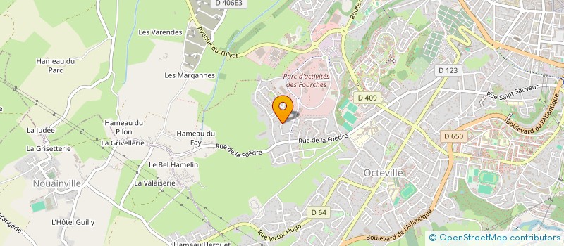 localisation de l'entreprise MONSIEUR PIERRE SAUVEY  CHERBOURG-EN-COTENTIN