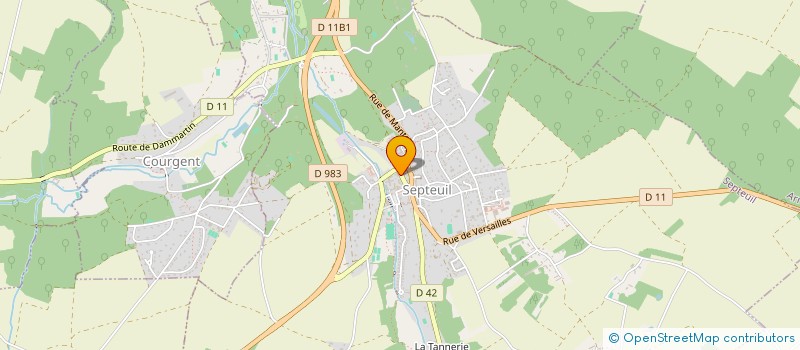 localisation de l'entreprise MONSIEUR PIERRE SAUVIN à SEPTEUIL