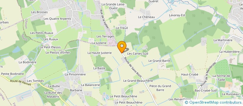 localisation de l'entreprise MONSIEUR PIERRE SAVATON à FONDETTES