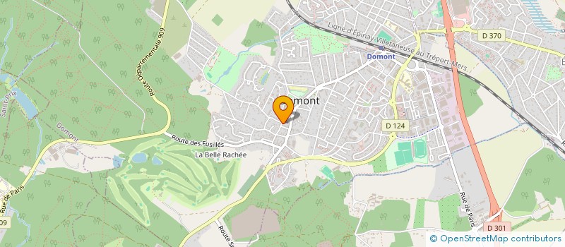 localisation de l'entreprise MONSIEUR PIERRE SAVOUREY  DOMONT