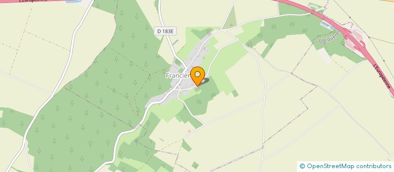 localisation de l'entreprise MONSIEUR PIERRE SAVREUX  FRANCIERES