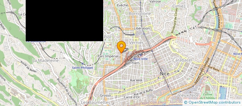 localisation de l'entreprise MONSIEUR PIERRE SCAGLIOLA à NICE