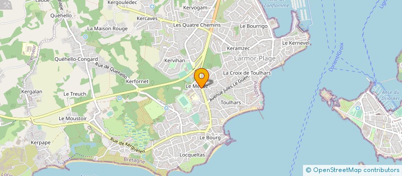 localisation de l'entreprise MONSIEUR PIERRE SCANVIC à LARMOR-PLAGE