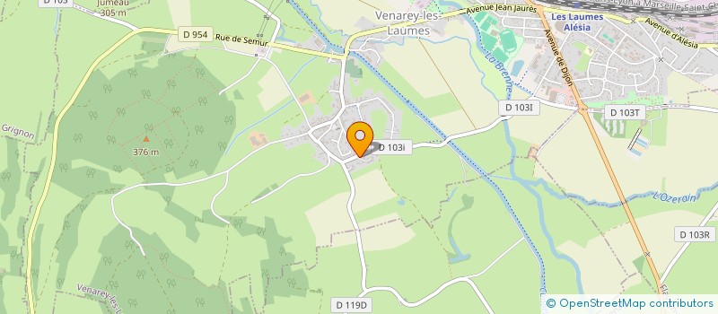 localisation de l'entreprise MONSIEUR PIERRE SCAVARDO à VENAREY-LES-LAUMES