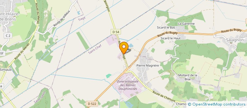 localisation de l'entreprise MONSIEUR PIERRE SCHEID  SALAGNON