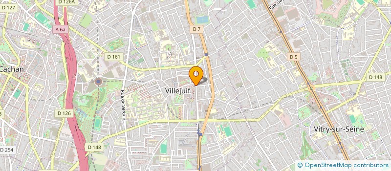 localisation de l'entreprise MONSIEUR PIERRE SCHMIT  VILLEJUIF